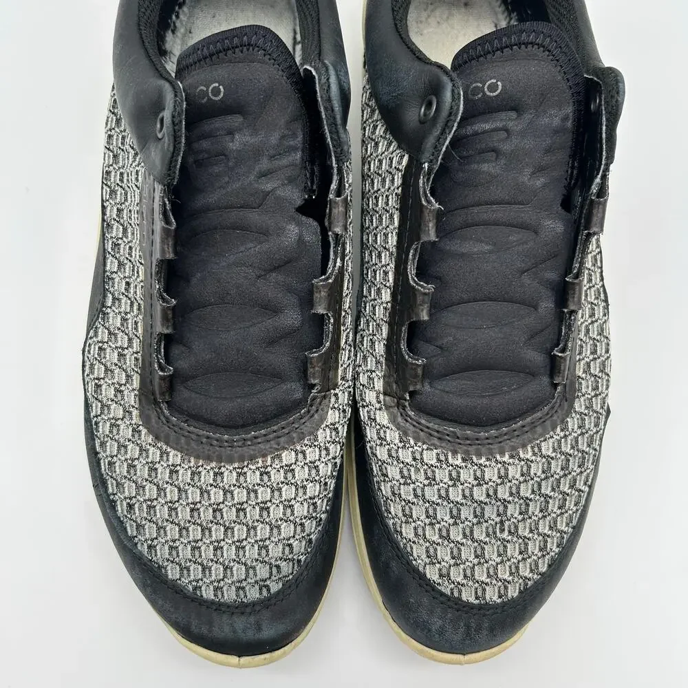 Ecco Biom Fjuel Shoes Womens Size 9‎ Black No Laces or Insoles Athletic Sneakers